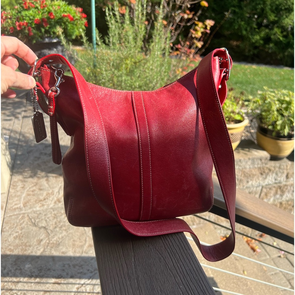 Vintage Coach Slim Duffle